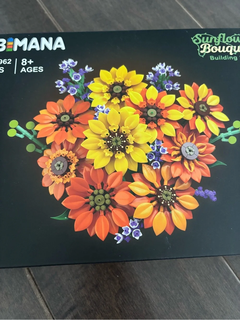 Sunflowers Bouquets Building Set - Yellow & Orange